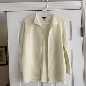 Talbots ivory cardigan